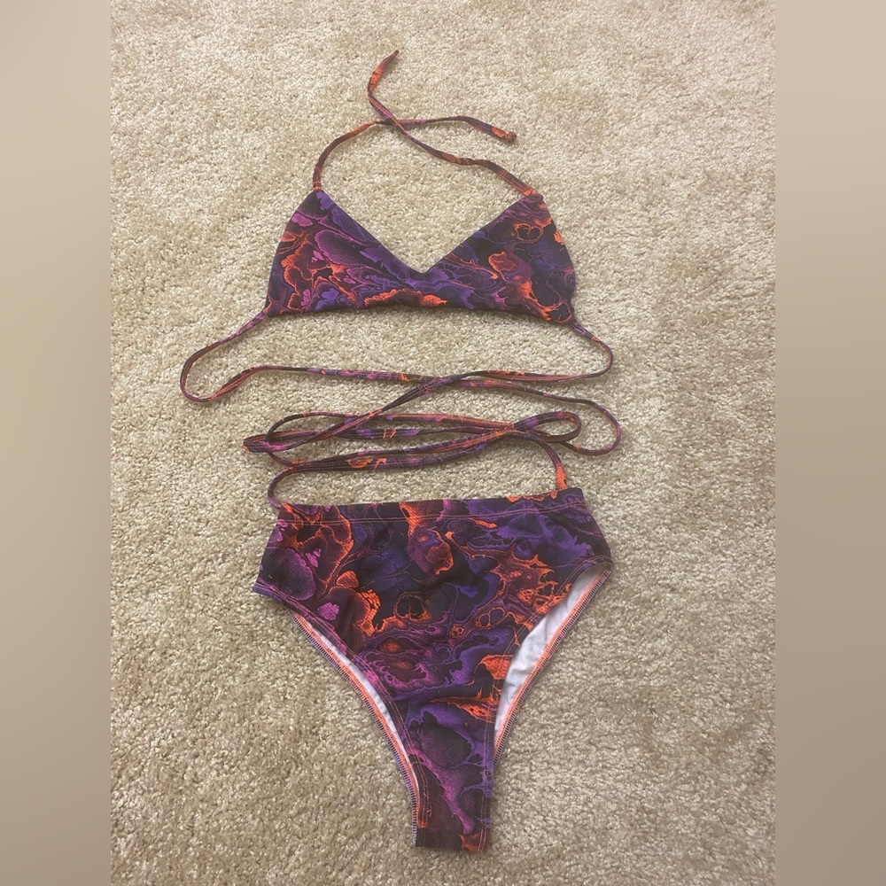 Freedom Rave Wear Matching Rave Set | Swimsuit